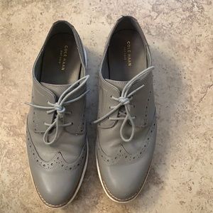 Cole Haan Leather Oxfords Size 9.5 C (Wide)